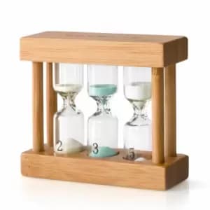 Bredemeijer Tea Timer 3 Set In Natural Bamboo