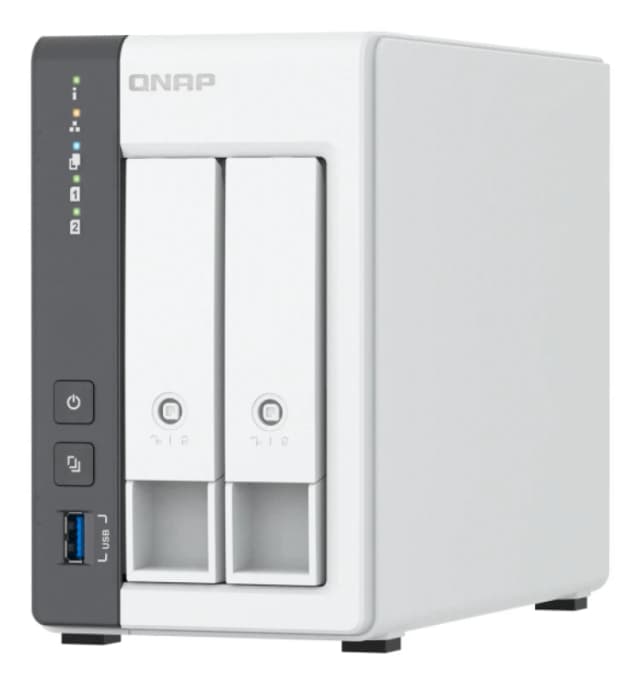 QNAP TS-216G NAS/storage Server Tower Cortex-A Cortex-A55 4GB HDD Whi