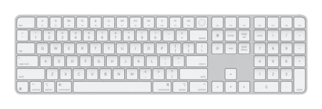 Apple Apple Magic keyboard Universal USB + Bluetooth QWERTY US English White MXK73LB/A