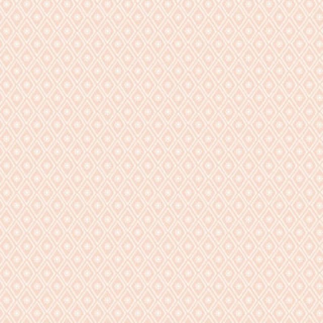Hoopla Walls Ditsy Diamond - Blush 10M Wallpaper
