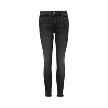 AllSaints Miller Push Up Jean - Washed Black