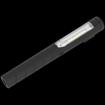 Sealey Rechargeable Inspection Penlight LED Li-ion Battery Black
