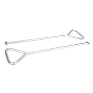 Silverline Manhole Cover Keys T-End 2pk - 520mm