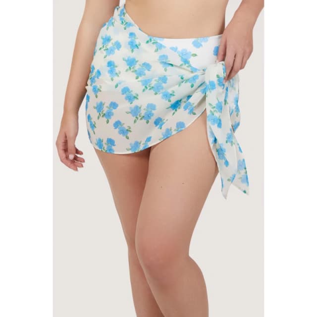Peek and Beau Mix/Match Abst Floral Tie Side Sarong Abstract female NS