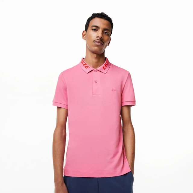 Lacoste Slim Fit Movement Polo Shirt Pink male M