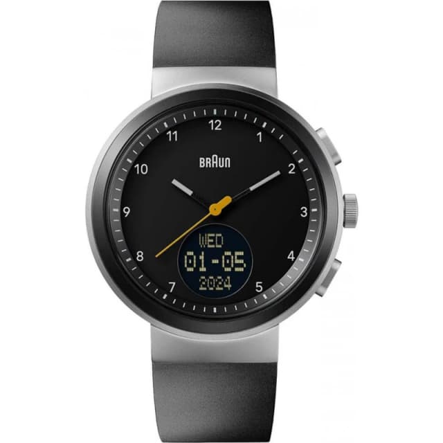 Braun BN0299NBKBKG Digital Smartwatch (45mm) Black Hybrid Watch
