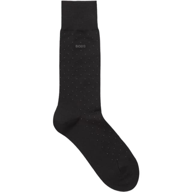 Boss George Dots Socks - Black 4 -8