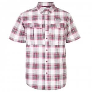 Columbia Short Sleeve Check Shirt Mens - Tapestry Plaid