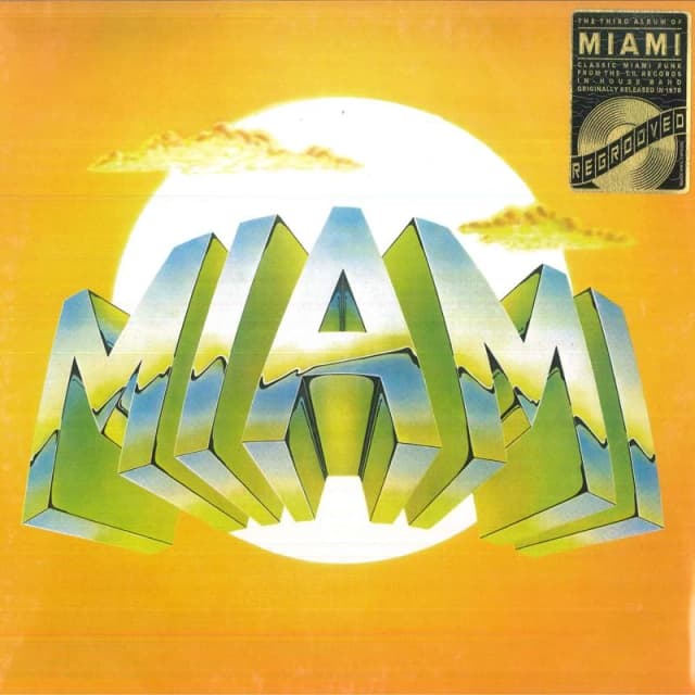 RecordCityJP LP Record MIAMI - Miami RG012 Regrooved Recor 2023 Netherland Soul/Funk