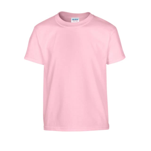 Gildan Plain Lightweight T-Shirt in Light Pink Size: 7-8 Years Light Pink Unisex 7-8 Years