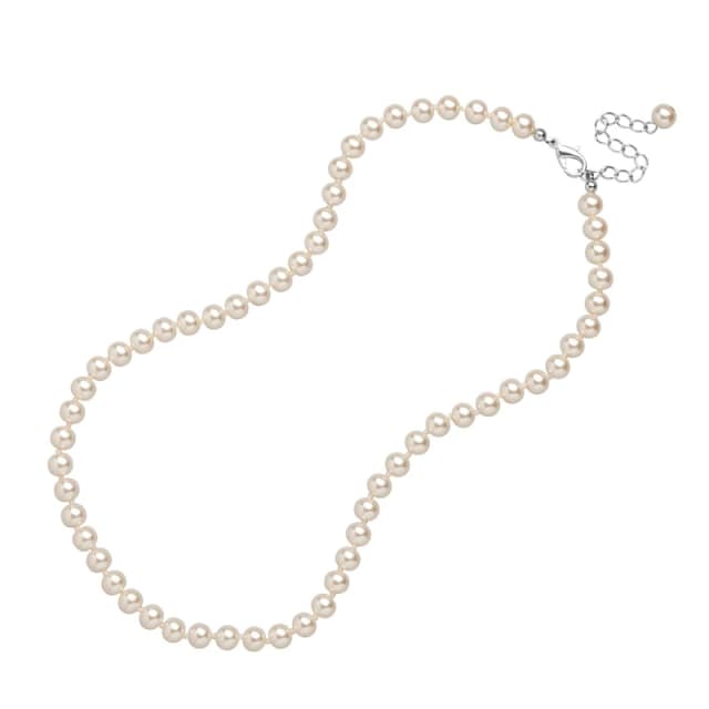 Jon Richard Cream Pearl Necklace Bead Necklaces One Size Cream 73791169000