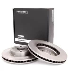 RIDEX Brake disc 82B0058 Brake rotor,Brake discs TOYOTA,GEELY (GLEAGLE),COROLLA (ZZE12_, NDE12_, ZDE12_),COROLLA Kombi (_E12J_, _E12T_)