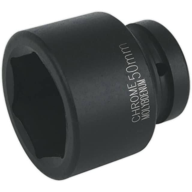 Loops 50mm Forged Impact Socket - 1" Sq Drive - Chromoly Impact Wrench Socket Multi
