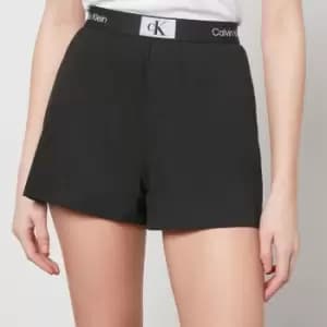 Calvin Klein Cotton-Jersey Lounge Shorts - S