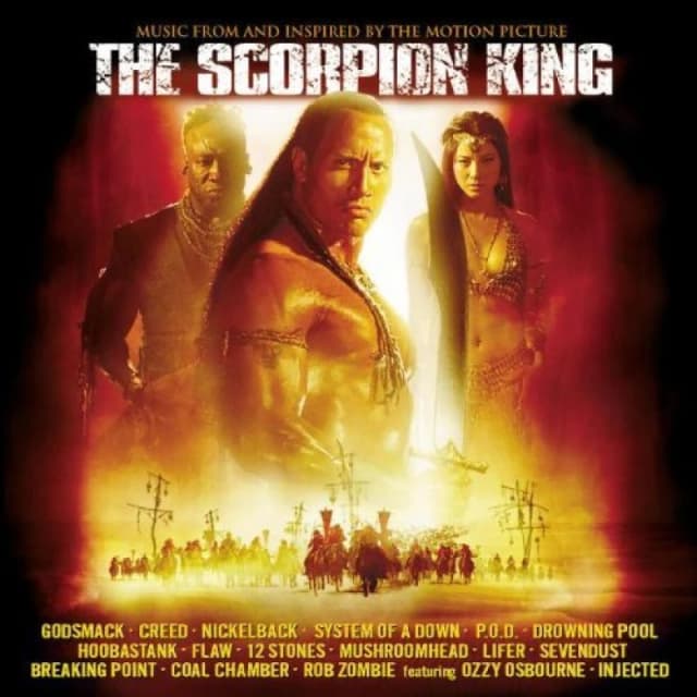 The Scorpion King MUSIC FROM AND INSPIRED BY THE MOTION PICTURE CD Album