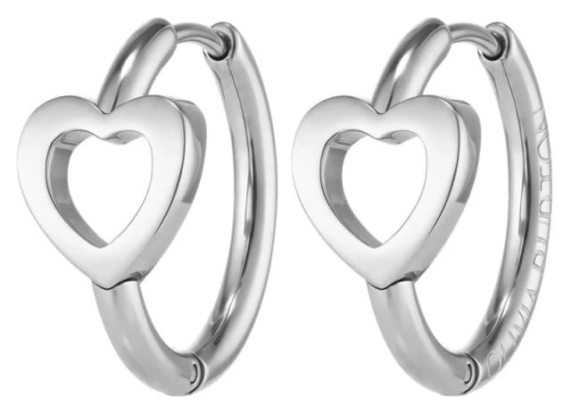 Olivia Burton 24100555 Kindred Interlink Heart Silver Tone Jewellery