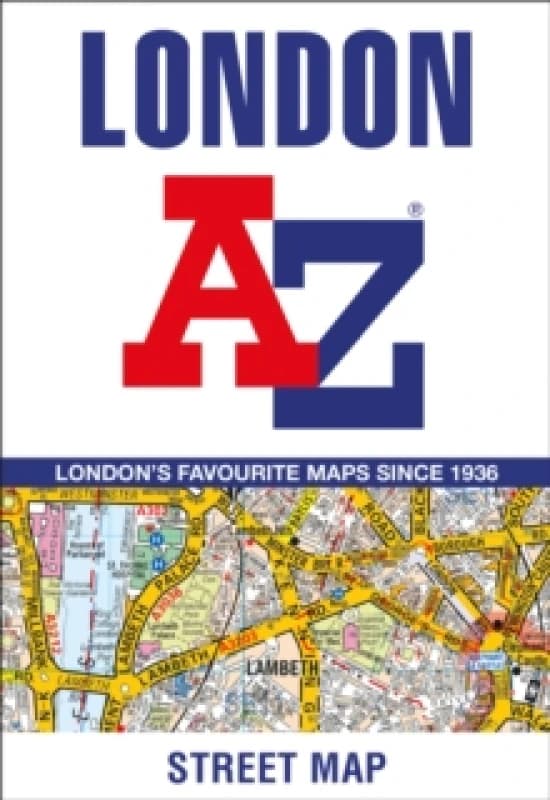 London A-Z Street Map. By AZ maps Books