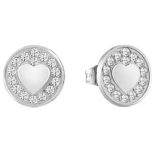 Ladies Guess Jamila Silver Earrings