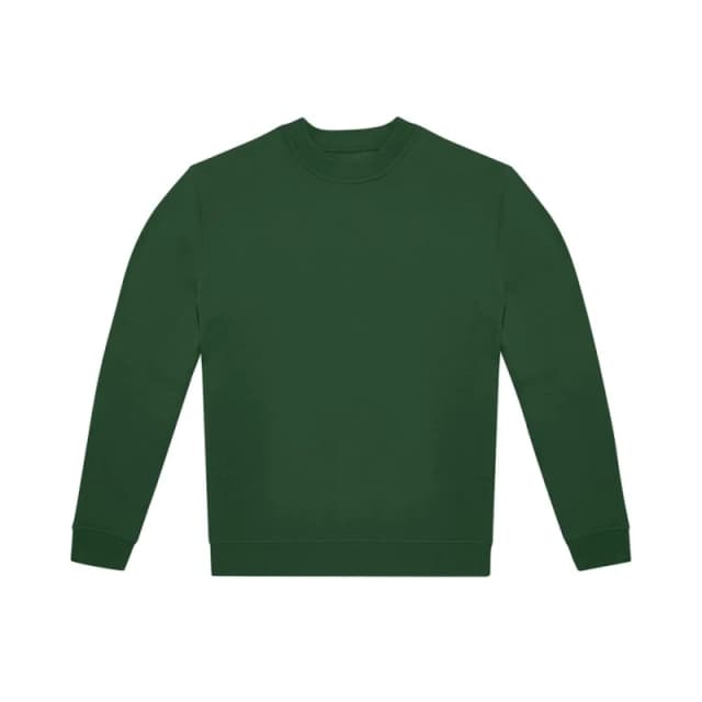 B&C Mens ID.332 Crew Neck Sweatshirt in Bottle Green Size: XS Bottle Green Male XS