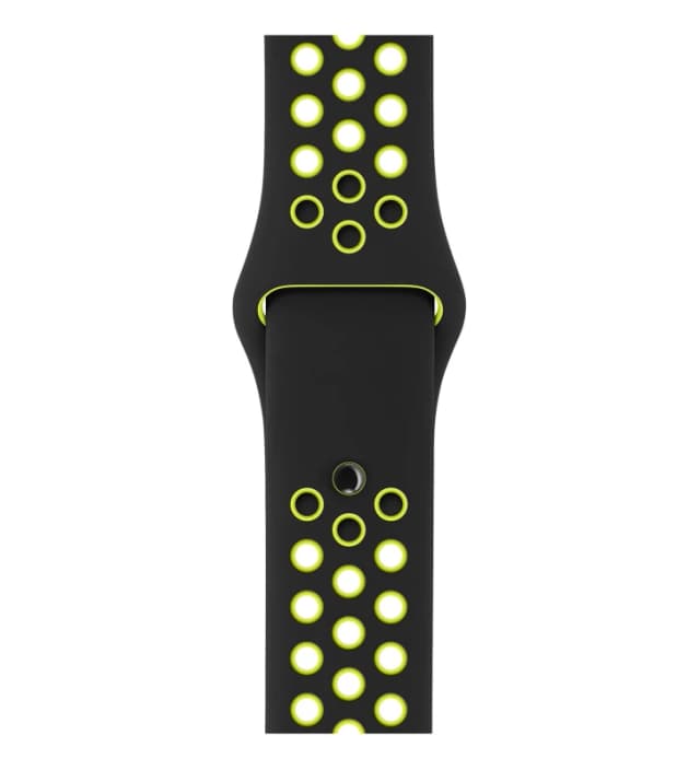 Apple 38mm Black/Volt Nike Sport Band