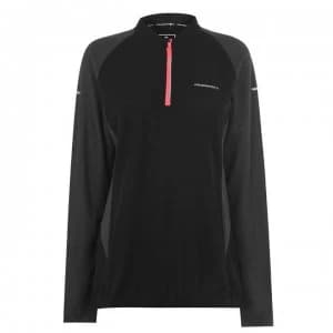 Muddyfox Cycling Long Sleeve Jersey Ladies - Black/Pink