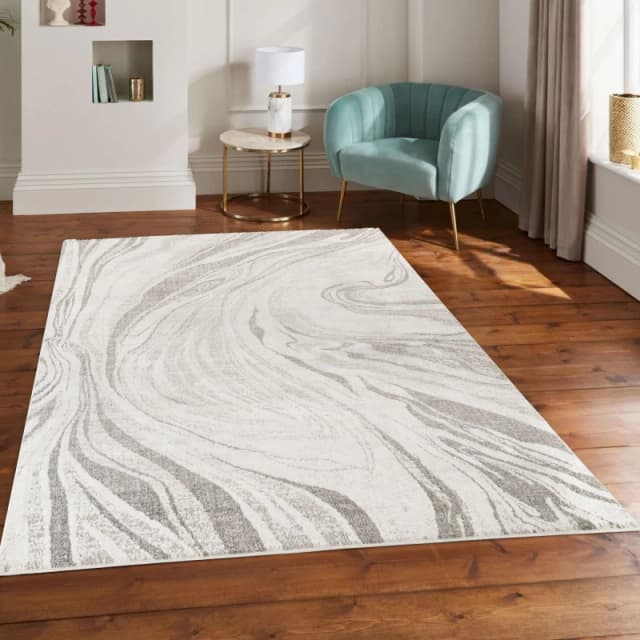 Mabel Modern Contemporary Living Room Area Rug - Abstract Seamless Geometric Design Stone-Abstract 200X290 Cm