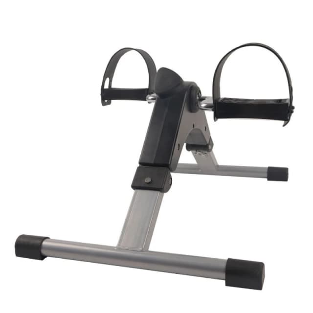 Alivio Portable Mini Exercise Bike Pedal Home Pedal for Arms Legs Workout in Black Unisex