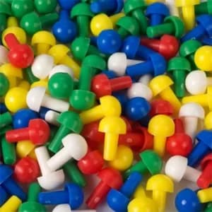 Invicta 072659 Assorted Pegs Pack of 1000