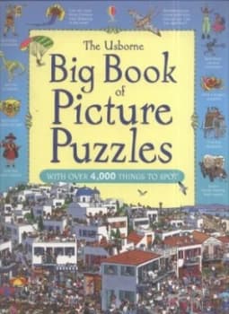The Usborne Big Book of Picture Puzzles by Jane Bingham and Rosie Heywood and Kamini Khanduri and Dominic Groebner Paperback