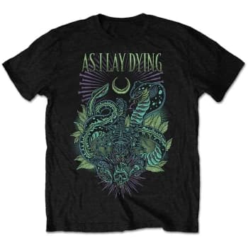 As I Lay Dying - Cobra Unisex Medium T-Shirt - Black