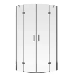 Aqualux Aquarius 6 Quadrant 800mm X 800mm X 1900mm X 6mm Clear Glass
