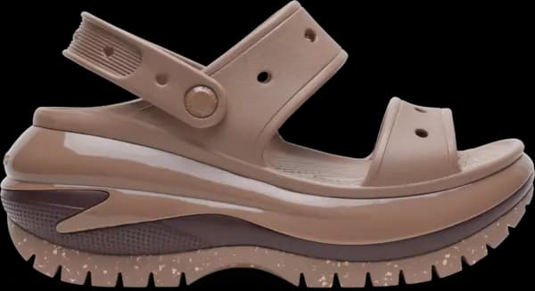 Crocs Unisex Mega Crush Sandals Latte W4/M3