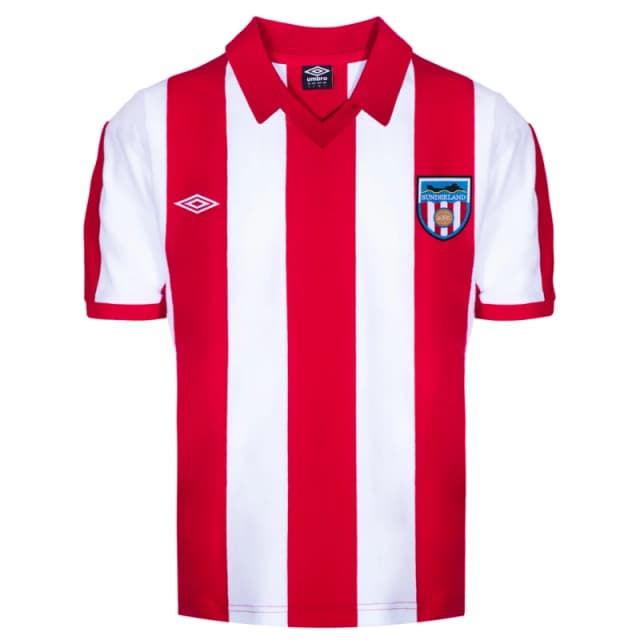 Score Draw Sunderland 1978 Umbro Retro Football Shirt SUND78HUMBPKSS-M M Mens Sportswear
