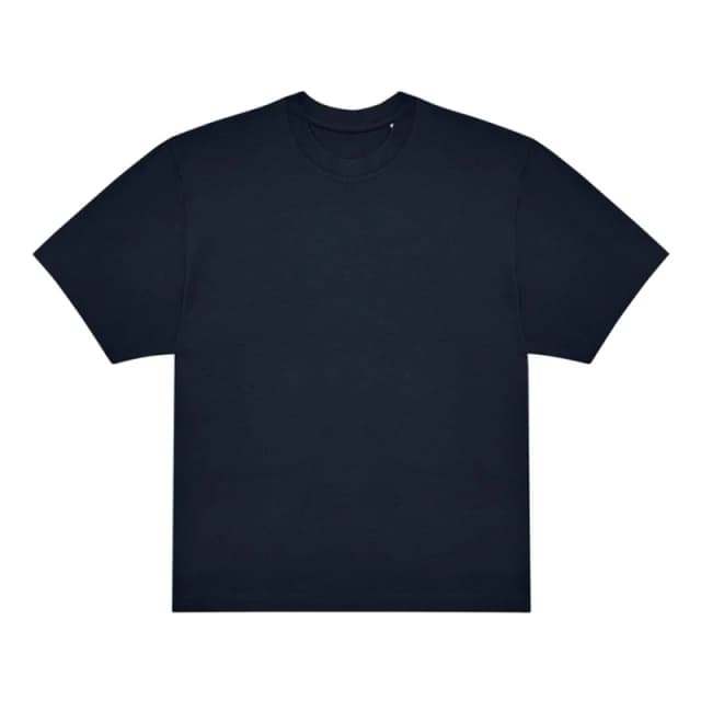 B&C Mens E220 Oversized T-Shirt in Navy Size: XS Navy Male XS