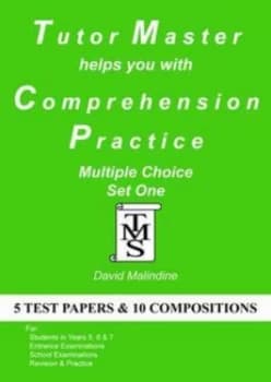 Tutor Master helps you with comprehension practice Set one Multiple choice by David Malindine