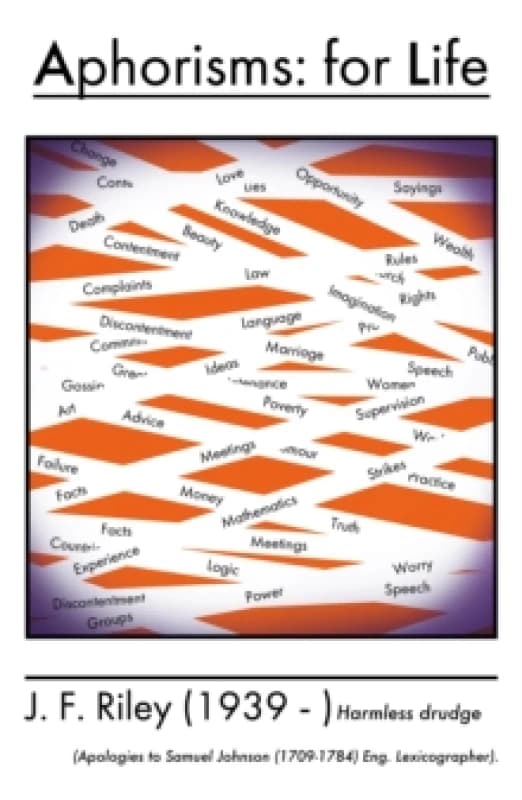 Aphorisms: for Life Paperback / softback