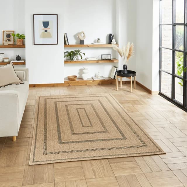 Lattice Flat Weave Indoor/Outdoor Rug