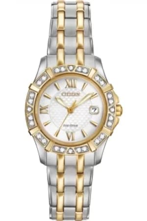 Ladies Citizen Silhouette Diamond Eco-Drive Watch EW2364-50A