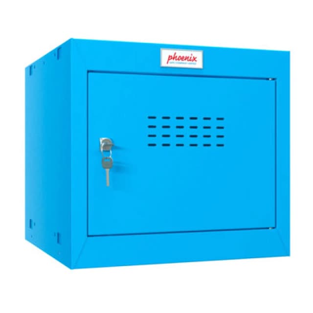 Phoenix Safe Co. Phoenix CL Series Size 1 Cube Locker in Blue with...