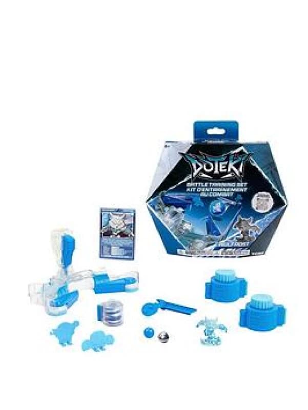 Doteki Battle Set Arctos Multiplayer Action Game for Kids with High-Speed Battle Controller 4 Elemental Factions Collectable Champions Health Key