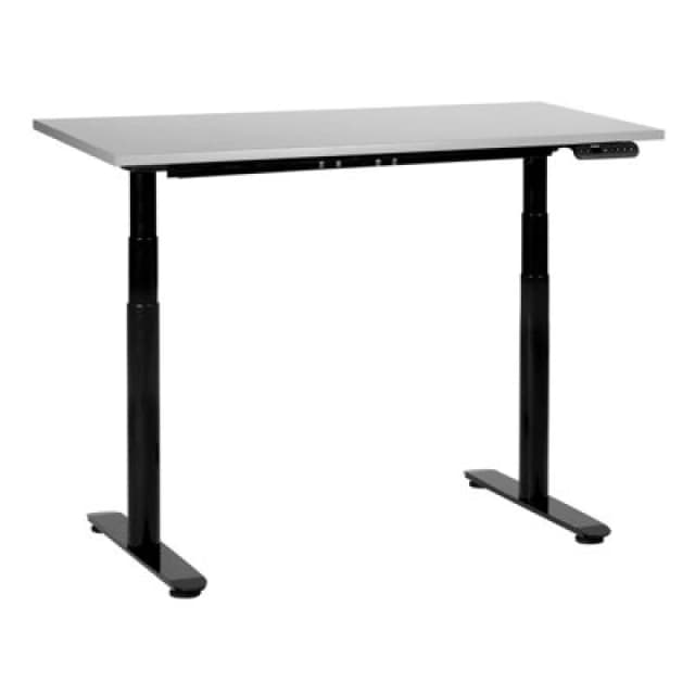 Beliani Electric Adjustable Standing Desk Destinas Grey/ Black 120 Cm 72 Cm