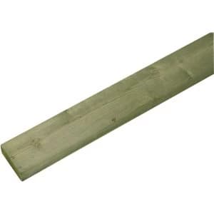 Wickes Vertical Deck Handrail - 68 x 44mm x 2.4m