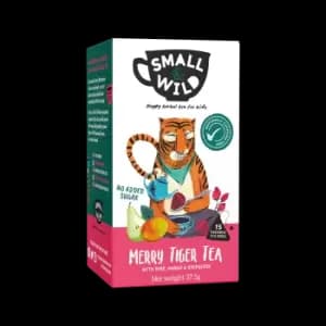 Small & Wild Merry Tiger Tea with Pear, Mango & Raspberry - 15 Bags