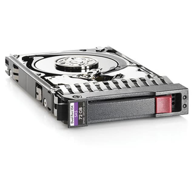 HPE 72GB. 15K rpm. Hot Plug. SAS. SFF internal hard drive 15000 RPM 2.