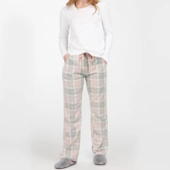 Barbour Womens Phoebe Pj Set - Pink Tartan - M