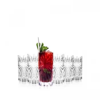 RCR Set of 6 Highball Oasis Glasses