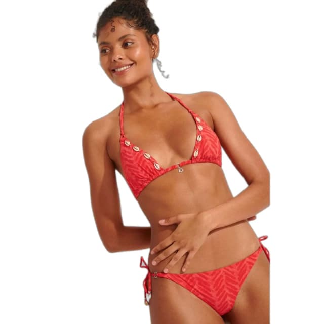 banana moon Womens swimsuit top Banana Moon Yero Silvary Rouge Female L