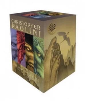 Inheritance Cycle 4-Book Trade Paperback Boxed Set eragon Eldest Brisingr in by Christopher Paolini Book