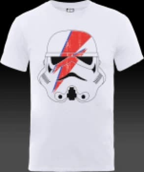 Star Wars Stormtrooper Glam T-Shirt - White - L