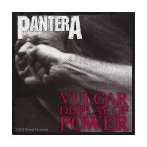 Pantera - Vulgar Display Of Power Standard Patch